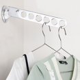 thumbnail image 4 of Perchero Plegable CHAO de Acero Inoxidable 6 Orificios para Montaje en Pared, 4 of 5