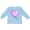 AE-Light Blue, variant on Inktastic Purple Balloon Heart Boys or Girls Long Sleeve Toddler T-Shirt