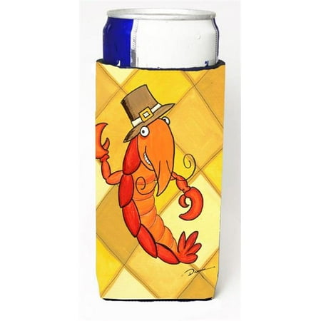 

Carolines Treasures LD6160MUK Crawfish Thanksgiving Michelob Ultra bottle sleeve for Slim Can