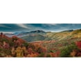 thumbnail image 2 of Garber, Howie 32x16 Black Ornate Wood Framed with Double Matting Museum Art Print Titled - Multicolored fall panoramic landscape-Wasatch Mountains-near Park City and Midway-Utah-USA, 2 of 4