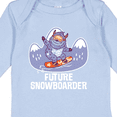 thumbnail image 4 of Inktastic Snowboarding Future Snowboarder Boys or Girls Long Sleeve Baby Bodysuit, 4 of 5