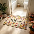 thumbnail image 5 of AuroraX Entrance Welcome Matt Outdoor Front Door House Holiday Floral Front Door Rugs for Outside Non Slip Washable 16x24 Welcome Mats for Inside Mothers Day Gifts for Mom, 5 of 7