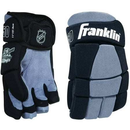 Franklin Sports NHL Sx Competition Hand Gloves 150 Junior, M, 11