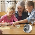 thumbnail image 3 of Temporizador de Cocina Digital Recargable Cateissary Ajustable Portátil Alarma Fuerte Negro, 3 of 6
