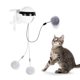 thumbnail image 2 of Pelota de juguete de movimiento electrónico para gato, puzle interactivo giratorio, aleteo eléctrico, juguete inteligente para mascotas, yo-yo, Bola de elevación, 2 of 4