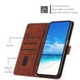 thumbnail image 4 of Case for Motorola Moto Edge 50 Ultra 5g Card Insertion Side Buckle Shockproof Flip Cover Full Protection Pu Leather, 4 of 5