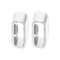 thumbnail image 1 of Flmtop 2Pcs Watch Strap Retainer Rings Replacement Soft Silicone 18mm/20mm Watchband Keeper Hoop Loop Holder for Garmin Vivoactive/Vivomove/Fenix 5S 5S Pro 6S 6S Pro, 1 of 10