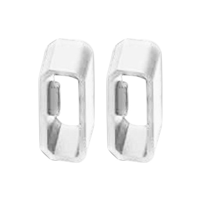 Flmtop 2Pcs Watch Strap Retainer Rings Replacement Soft Silicone 18mm/20mm Watchband Keeper Hoop Loop Holder for Garmin Vivoactive/Vivomove/Fenix 5S 5S Pro 6S 6S Pro