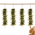 thumbnail image 1 of kathson Snacks para Chinchilla y Juguetes para Masticar de Conejo - Paquete de 4, 1 of 7