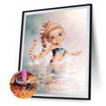 thumbnail image 2 of 5D bricolaje taladro redondo completo diamante pintura dibujos animados muñeca rhinestone dibujar imagen FLhrweasw Nuevo, 2 of 9