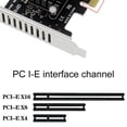 thumbnail image 2 of Tarjeta controladora PCI-E SATA 3,0, Chip Jmb585, compatible con recorte en cascada para PC de escritorio, 2 of 6