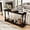 Espresso, variant on 59" Farmhouse Console Table, Walnut Sofa Table with Storage Shelf, Rustic Entryway Table Behind Couch Accent Table for Living Room, Bedroom & Office