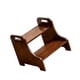 thumbnail image 4 of Taburete de madera para muebles, taburete para escalones para adultos mayores, lavabo de baño Marrón, 4 of 9