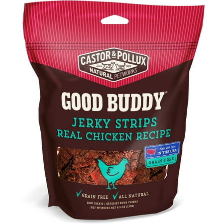 Photo 1 of Castor & Pollux Good Buddy Jerky Strips Real Chicken Recipe Grain-Free Dog Treats
EXP 11/29/22