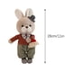 thumbnail image 3 of Serie Critters Town: Adorable pareja de muñecos con osito de peluche | Peluche suave para San Valentín | Regalo de aniversario y Navidad | 3 estilos disponibles, 3 of 5