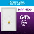 thumbnail image 4 of Filtrete by 3M, Smart 18x24x1, MERV 12, Allergen, Bacteria & Virus HVAC Air and Furnace Filter, Captures Allergens, Bacteria, Viruses, 1500 MPR, 1 Filter, 4 of 17