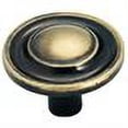 thumbnail image 2 of 1-1/4", Antique Brass Round Knob Amerock Doorknobs BP755AE 026634101500, 2 of 2