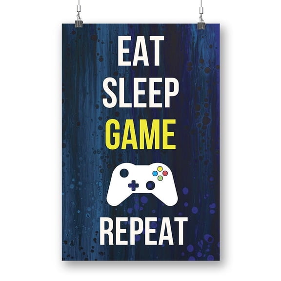 Gamer At Play V Poster - Annie Warren Designs,
