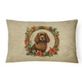 thumbnail image 5 of Australian Cattle Dog Christmas Flowers Throw Pillow 12 in x 16 in, 5 of 42