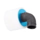thumbnail image 4 of Filtro de aire de aluminio, piezas de goma, repuestos, diseño compacto, compatible con Azul, 4 of 5