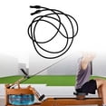 thumbnail image 1 of Correa de tracción para máquina de remo, cuerda elástica, repuesto, longitud de entrenamiento de 4 m, para gimnasio en casa, equipo de musculación., 1 of 8
