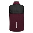 thumbnail image 4 of Little Donkey Andy Men's Lightweight Golf Vest Warm Outdoor Sleeveless Jacket for Hiking Travel Running Casual Black/Dark Red XL, 4 of 8