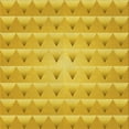 thumbnail image 1 of Ahgly Company Machine Washable Indoor Square Transitional Gold Yellow Area Rugs, 5' Square, 1 of 7