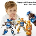 thumbnail image 3 of Manual Transformed into Toy 2025 New Beverage Bottles Transformer Robot Toys, Soda Can Transforming Robot Toys, Creative Soda Deformation Figures , Birthday Christmas Choice for Boyfriend (Orange), 3 of 6