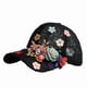 thumbnail image 3 of Gorra de béisbol con encaje floral para mujer, poliéster ligero, 3 of 3