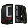 thumbnail image 2 of AKKON - For 2007-2013 GMC Sierra 1500 2500 3500 HeavyDuty Tube LED Black Tail Lights Lamps Pair Left+Right, 2 of 7