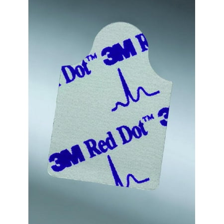 - EKG Tab Electrode 3M Red Dot Resting Radiolucent Case of 400