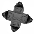 thumbnail image 2 of Almohadilla autoinflable Zulema para cuatro personas Impermeable negro, 2 of 8