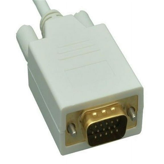 Sanoxy SNX-CBLR-DP107-8106 6 ft. Mini DisplayPort to VGA Cable - 32AWG - White