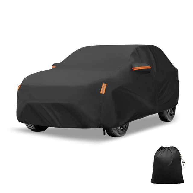 Cubierta de coche Unique Bargains 210D-PU Oxford, impermeable y a prueba de viento, protección solar para Toyota RAV4 2012-2022