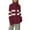 Wine, variant on Cardigan Sweaters for Women 100% Cotton Button-Down Oversized Knit Outerwear Fall Tops for Women 2025