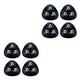 thumbnail image 1 of Speravity Ruedas de junta de rueda Universal de bola silenciosa 4X negro blanco silencioso autoadhesivo multiusos de acero inoxidable rodamiento Type3 NO3, 1 of 1