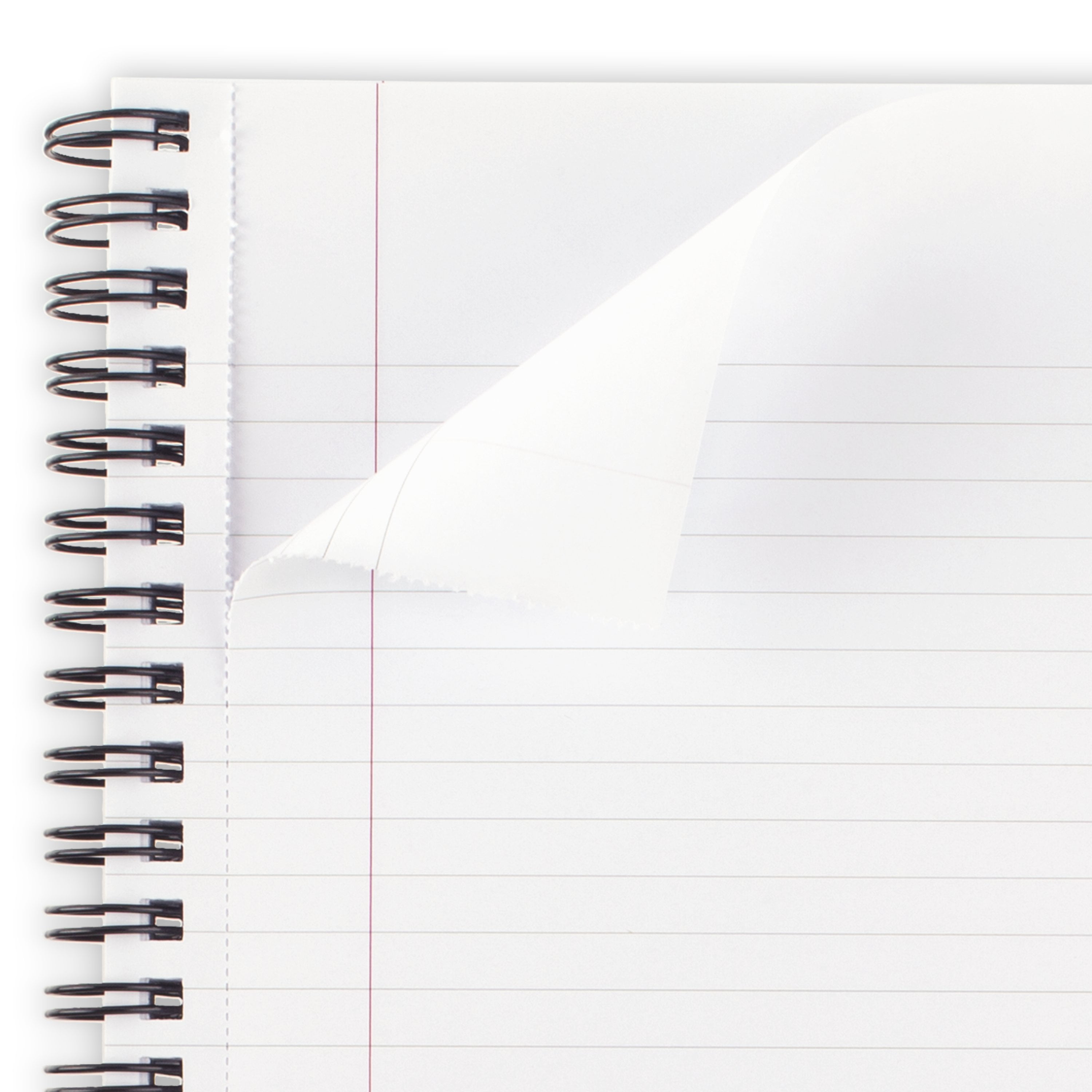 Cambridge Limited Metallic Business Notebook, 6.5" x 8.25", Gunmetal, Flexible Cover, Wirebound, 80 Sheets