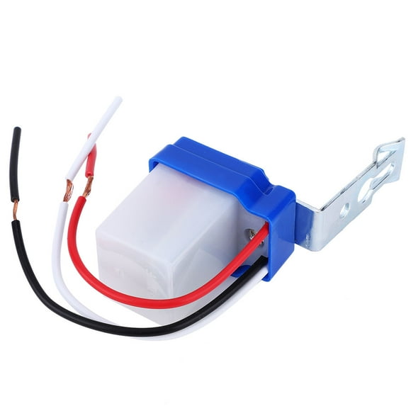 Photoswitch Sensor Switch,2 Pcs Automatic Light Outdoor Photoswitch Street Lamp Switch Striking Appearance