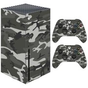 VWAQ Camo Skin For Xbox Series X Console and Controllers - Arctic Camouflage Vinyl Decal To Fit Xbox Series X - XSRSX14 [video game]