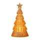 thumbnail image 2 of Mini árbol de Navidad de escritorio con luces LED | Decoración navideña de mesa a pilas | Decoración festiva de 20 cm para fiestas en casa o en la oficina, 2 of 5