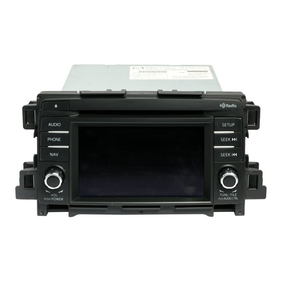 Restored 2014 Mazda 6 AM FM Radio GPS Navigation Ready Single Disc CD Player GJS166DV0B (Refurbished)