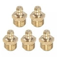 thumbnail image 1 of Lefu 5 Pcs Raccord Droit en Laiton 12 x 1.5mm Filetage Raccord Hydraulique, 1 of 10