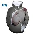 thumbnail image 3 of Nueva moda Bull Terrier 3D impreso hombres y mujeres sudaderas con capucha ropa casual perro Bull Terrier manga larga ropa de calle con capucha, 3 of 5