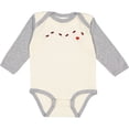 thumbnail image 3 of Inktastic Ladybug Trail Girls Long Sleeve Baby Bodysuit, 3 of 5