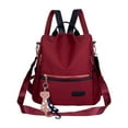 thumbnail image 1 of IMENGL Clearance! Delayuji Home Decor New Women'S Travel Cloth Lightweight Fashion Backpack One Size Red, 1 of 8