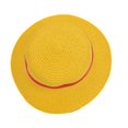 thumbnail image 2 of POINTERTECK 1PC M Monkey D Luffy Anime Cosplay Straw Boater Beach Hat Cap Halloween Gift, 2 of 6