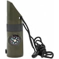 thumbnail image 1 of Kit de Supervivencia 7 en 1 con Silbato de Emergencia 120dB, Brújula, Termómetro, Luz LED, Espejo de Señales y Encendedor, Estuche Impermeable para Senderismo, Camping y Seguridad Acuática, 1 of 8