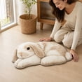 thumbnail image 6 of Cute Rabbit Shaped Area Rug Bunny Floor Mat, Non-Slip Soft Plush Bedroom Bathroom Doormat, Cute Animal Indoor Home Decor Gift, 20 x 30 Inch Decorative Mat, 6 of 6