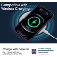 thumbnail image 5 of Liquid Silicone Case for iPhone 12 Pro, [Camera Protection] [Anti Fingerprint] [Wireless Charging] 4 Layer Phone Case Protective Cover, Built-in Microfiber Case Cover, 6.1", Dark Purple, 5 of 15