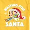 thumbnail image 3 of Toy Story - Waiting For Santa - Men's Short Sleeve Graphic T-Shirt, 3 of 5